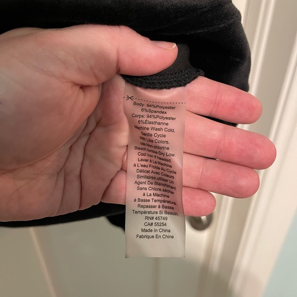 Black and silver star print size small Nanette lepore insanely soft sweatshirt - Picture 5 of 8